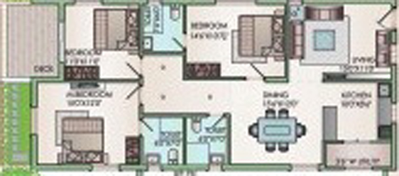 3 BHK Flat in Jains Ravi Gayathri Heights in Hitech City, Hyderabad - Image 793459
