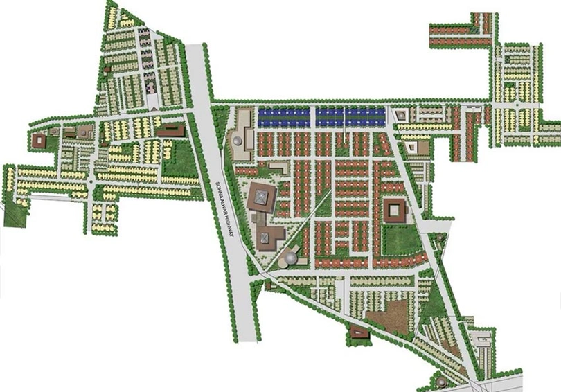 Master Plan of SS Southend Floors in Sector 49, Gurgaon - Image 237953