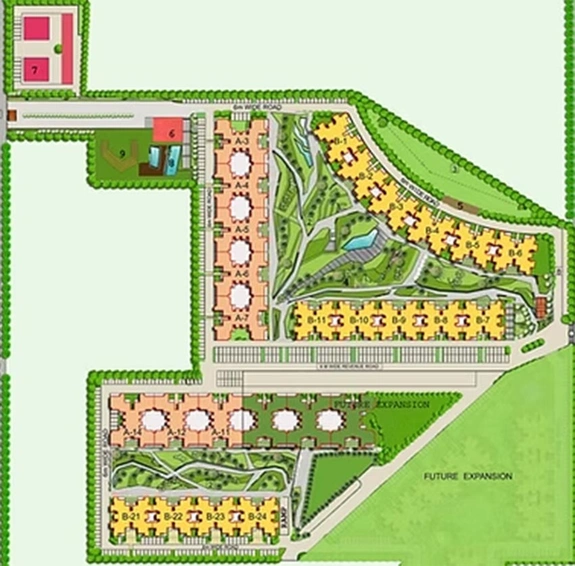 Master Plan of Tulip Violet in Sector 69, Gurgaon - Image 238021
