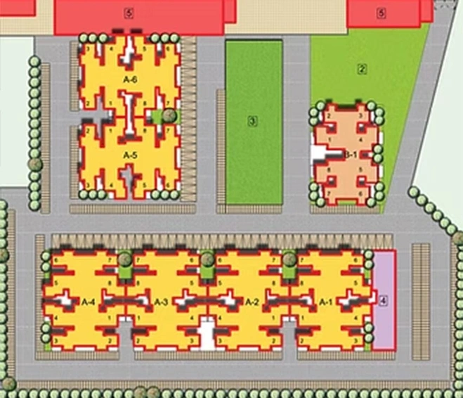 Master Plan of Tulip Lemon in Sector 69, Gurgaon - Image 238034