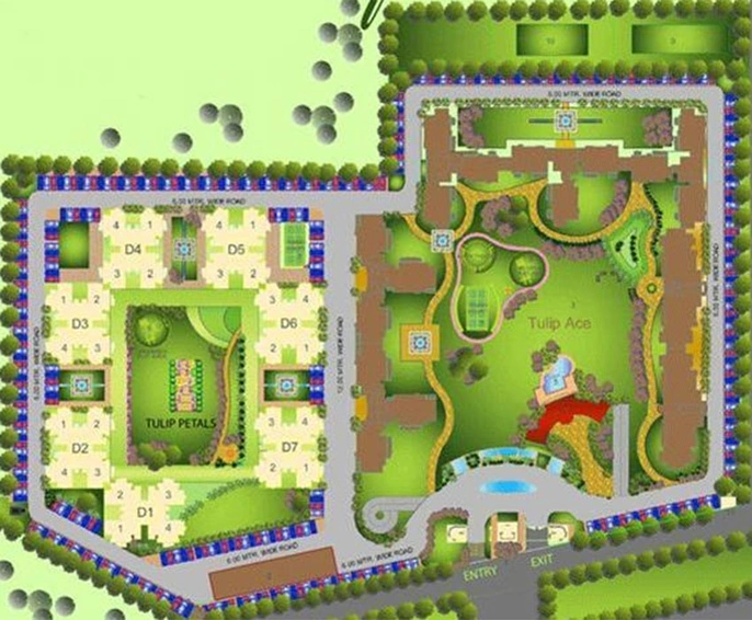 Master Plan of Tulip Petals in Sector 89, Gurgaon - Image 237977