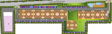 Master Plan of Tulip White in Sector 69, Gurgaon - Image 238061