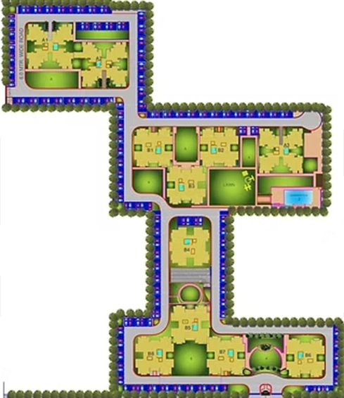 Master Plan of Tulip Orange in Sector 70, Gurgaon - Image 238260