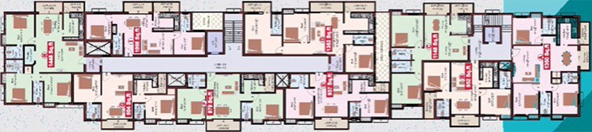 Floor Plan of Sri Balaji Emarald in Kolapakkam, Chennai - Image 334796