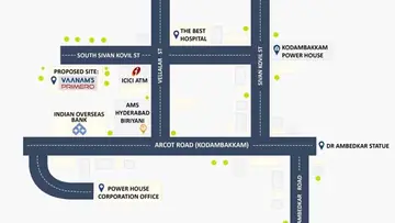 Location of Vaanam Primero - Image 338117