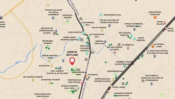 Location of Arista Skyline - Image 168554