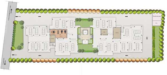 Master Plan of Krishna Meadows in Perungudi, Chennai - Image 282807