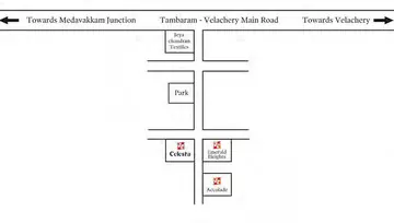 Location of Krishna Celesta - Image 282793