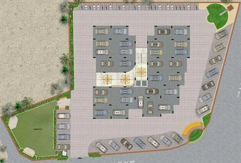 Master Plan of Satatya Heights in Jodhpur Village, Ahmedabad - Image 266858
