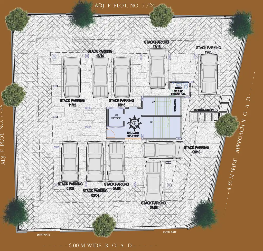 Master Plan of Pate Timescapes in Erandwane, Pune - Image 349224
