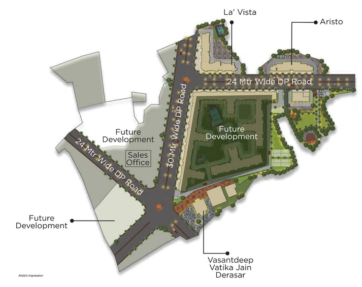 Master Plan of SS Balaji Venus La Vista in Dombivli, Thane - Image 168571