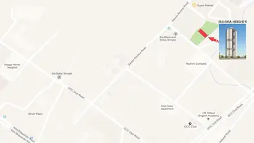 Location of Gagangiri Ellora Heights - Image 331758