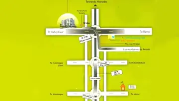Location of Takshashila Mahadev Greens - Image 270233