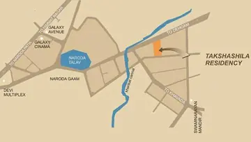 Location of Takshashila Residency - Image 265687