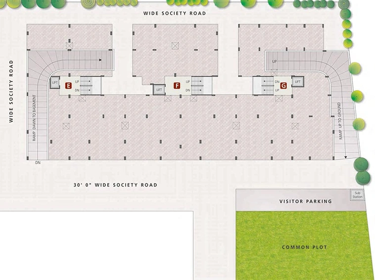 Master Plan of Takshashila Colonials in Maninagar, Ahmedabad - Image 265652
