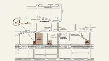 Location of Rajesh Raj Splendour - Image 336029