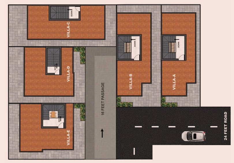 Master Plan of MGP Sahaanaa in Perungudi, Chennai - Image 241427
