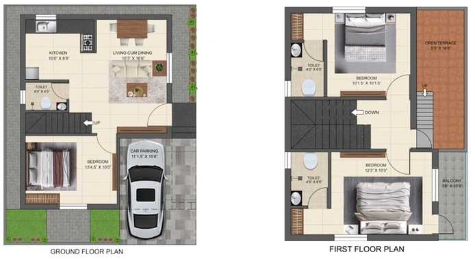 3 BHK House/Villa in MGP Prosper Villa in Pallikaranai, Chennai - Image 840308