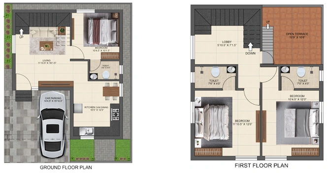 3 BHK House/Villa in MGP Prosper Villa in Pallikaranai, Chennai - Image 840309
