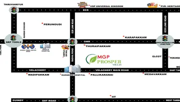 Location of MGP Prosper Villa - Image 241393
