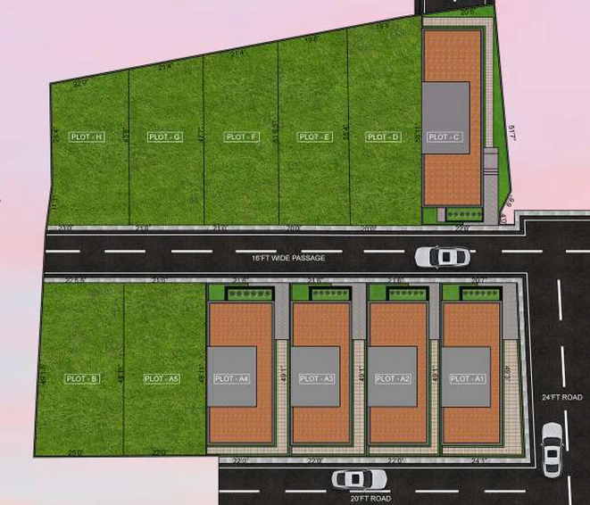 Master Plan of MGP Joyous in Perungudi, Chennai - Image 241315