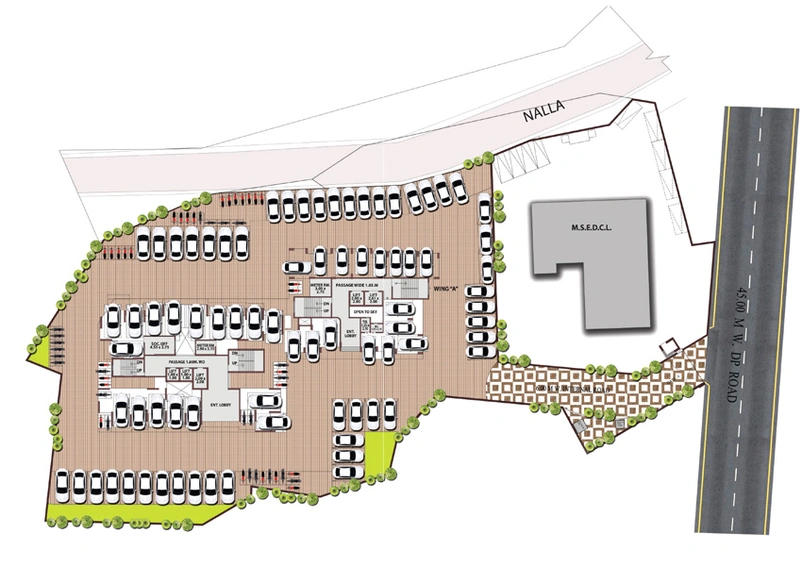 Master Plan of SS Balaji Siddhivinayak Complex in Dombivli, Thane - Image 168632