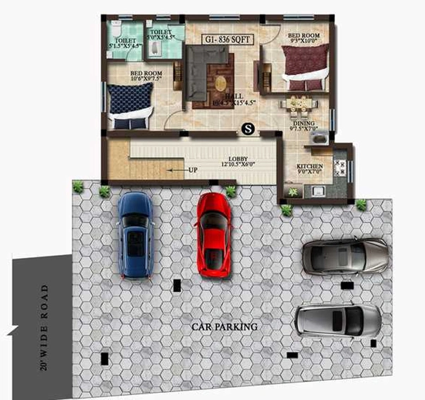 Master Plan of MP Anika And Benito in Sembakkam, Chennai - Image 237447