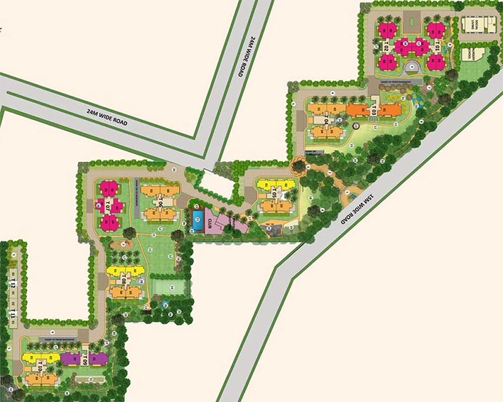 Master Plan of CHD Vann in Sector 71, Gurgaon - Image 236299