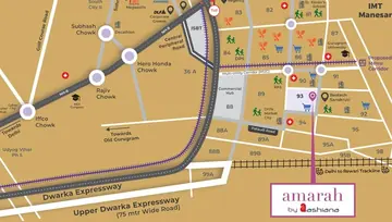 Location of Ashiana Amarah - Image 236176