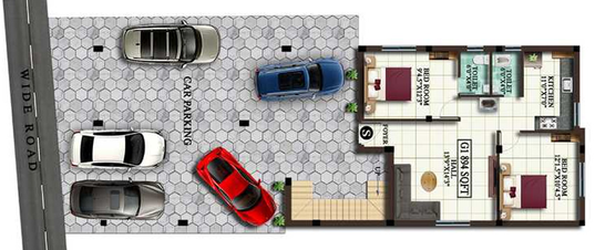 Master Plan of MP Jiva in Sembakkam, Chennai - Image 237871