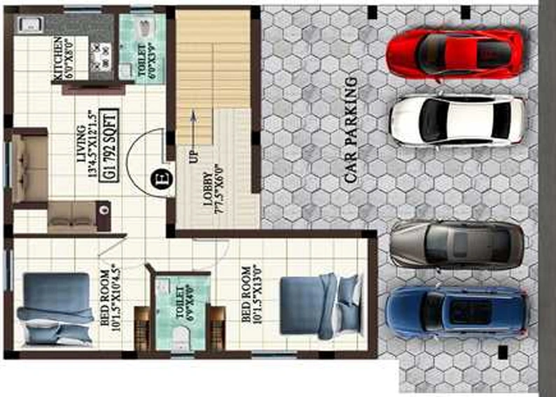 Master Plan of MP Niew And Orli in Pozhichalur, Chennai - Image 237882