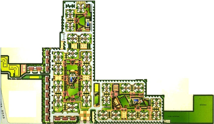 Master Plan of Orchid Petals in Sector 49, Gurgaon - Image 237464
