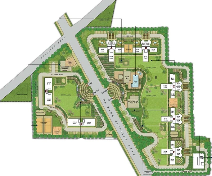 Master Plan of Alpha Gurgaon One 84 in Sector 84, Gurgaon - Image 235756