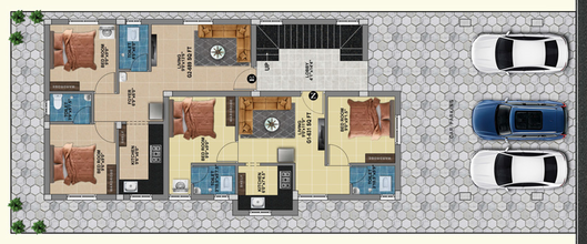 Master Plan of MP Hila in Pozhichalur, Chennai - Image 238191