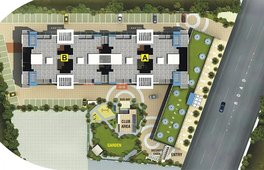 Master Plan of Choice Goodwill Galaxy in Lohegaon, Pune - Image 346676