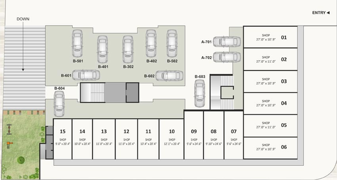 Master Plan of Shashvat Astron Avenue in Bhayli Road, Vadodara - Image 128210