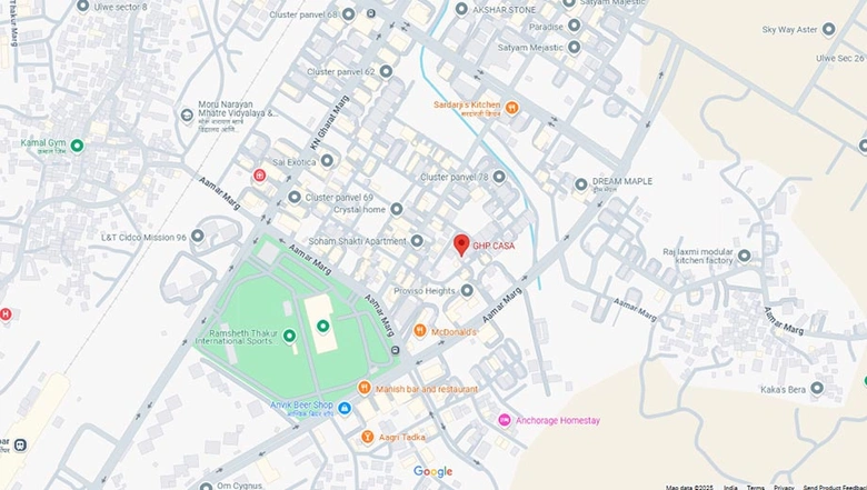 Location of GHP Casa in Ulwe, Navi Mumbai - Image 240846