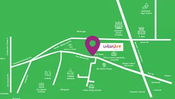Location of Porwal Parklane Urbanjoy A - Image 349200