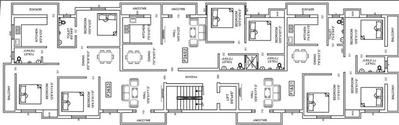 Floor Plan of Shree Guru Galaxy in Thoraipakkam, Chennai - Image 244730