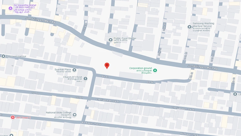 Location of Sree Guru Raghavendra in Kolathur, Chennai - Image 244880