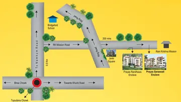 Location of Prayas Saraswati Enclave - Image 259731