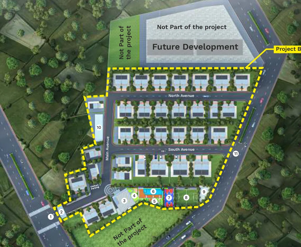Master Plan of Vasupujya Neco Officers Ville in Mohammed Wadi, Pune - Image 349266