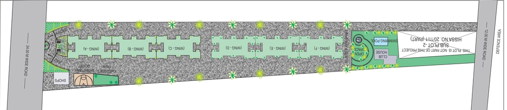 Master Plan of Vasupujya Neco Skypark in Pimple Nilakh, Pune - Image 349278