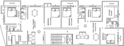 Floor Plan of Sree Guru Mithra in Kolathur, Chennai - Image 244899