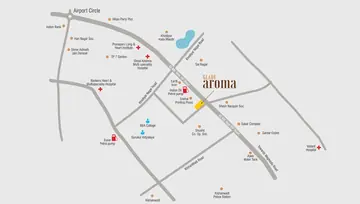 Location of Santram Glade Aroma - Image 128782