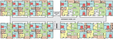 Floor Plan of Janapriya Classic Homes in Moti Nagar, Hyderabad - Image 123525