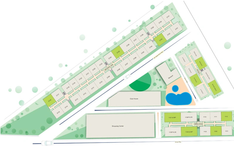 Master Plan of Janapriya Classic Homes in Moti Nagar, Hyderabad - Image 123526