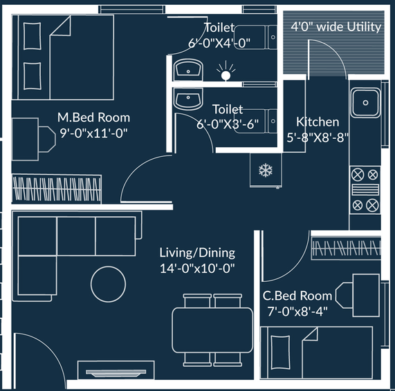1 BHK Flat in Janapriya Unnati in Isnapur, Hyderabad - Image 781573