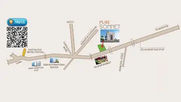Location of S Raheja Pure Sonnet - Image 232811