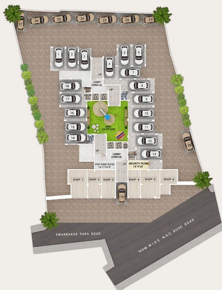 Master Plan of S Raheja Pure Sonnet in Sonarpur, Kolkata - Image 232813